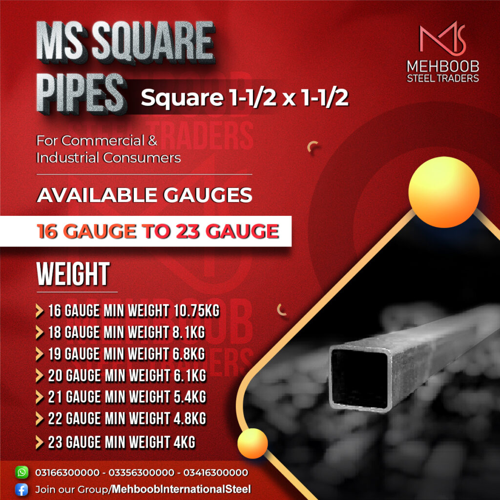 SQUARE PIPES